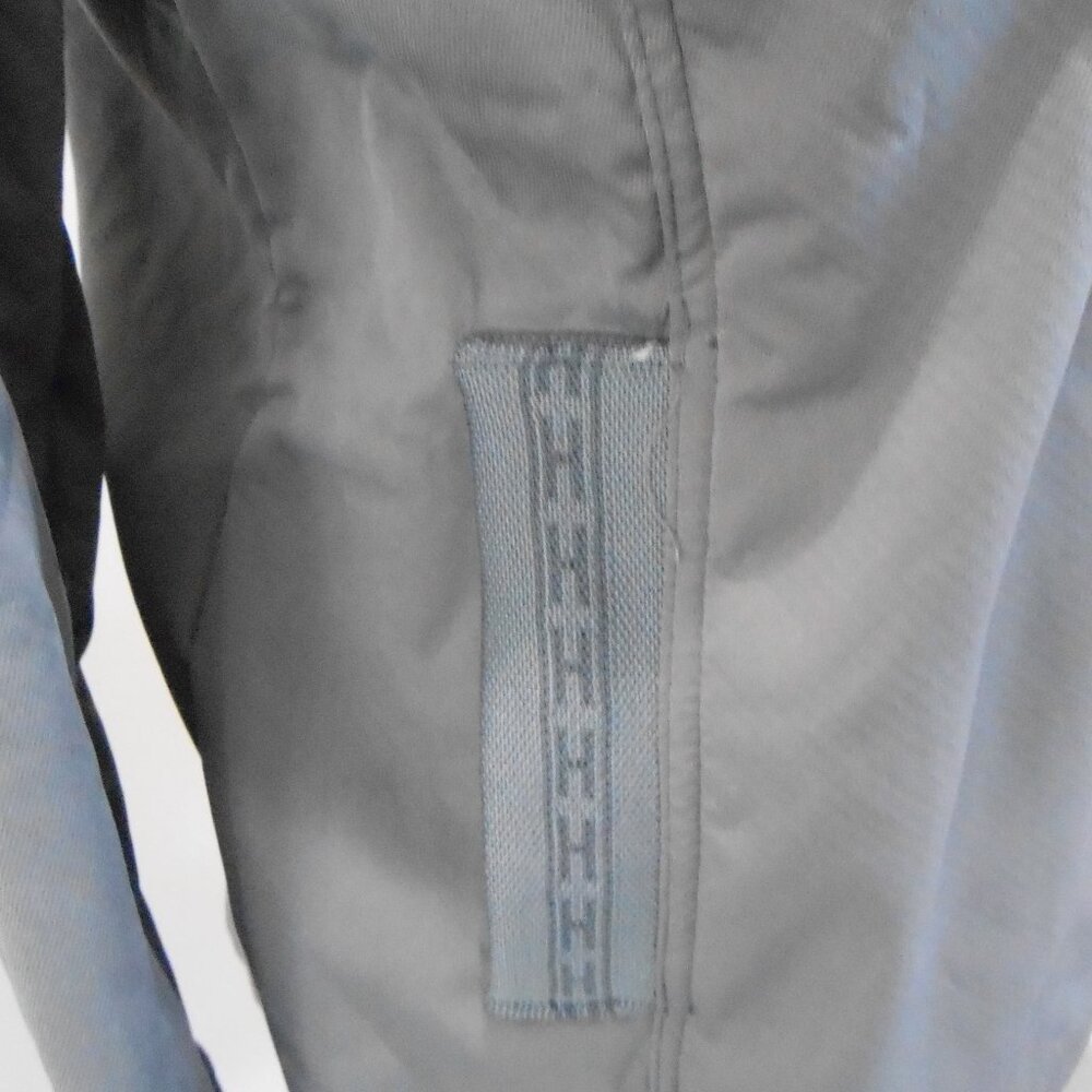 Women's Fleece Sherpa Lined Dark Gray Fitted Button Up Winter Jacket Coat Size-S - Picture 3 of 4